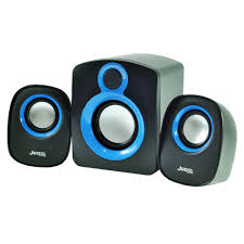 Jedel SD003 Compact 2.1 Desktop Speakers 5w 2x 3w USB Powered 3.5mm Jack image 1