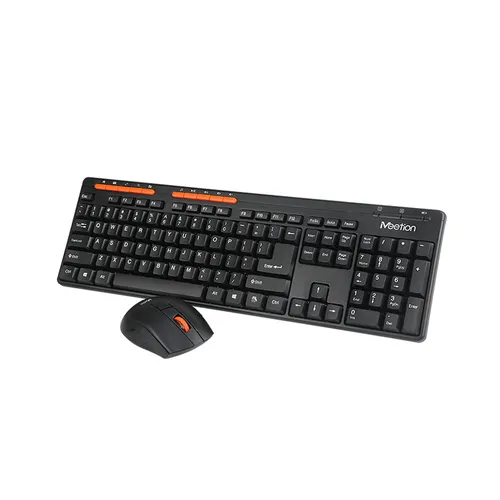 Meetion 4100 Wireless Combo Multimedia Mouse Keyboard 2.4 GHz image 1