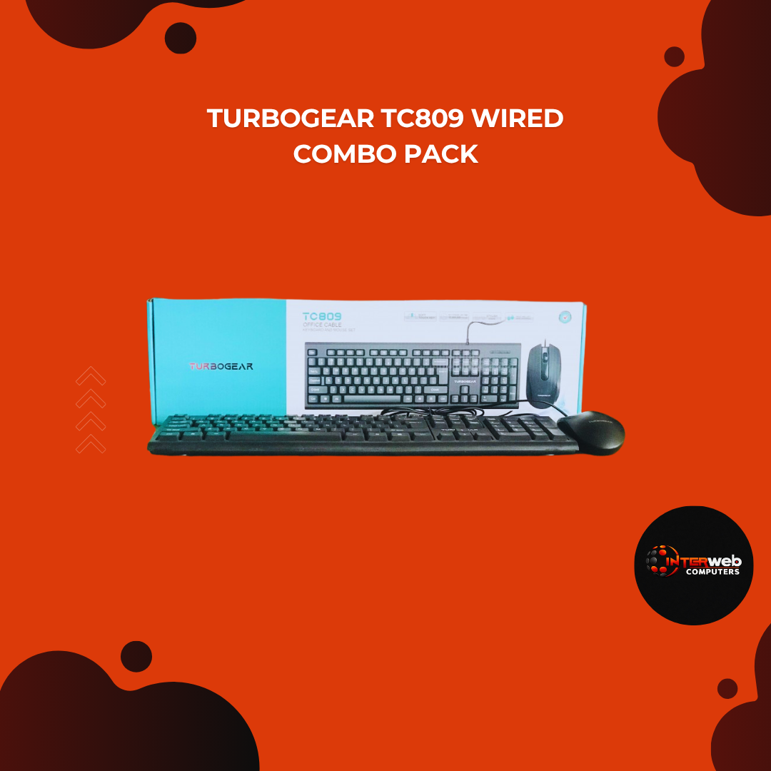 TURBOGEAR TC809 Wired Combo Pack