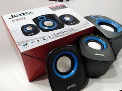 Jedel SD003 Compact 2.1 Desktop Speakers 5w 2x 3w USB Powered 3.5mm Jack image 2